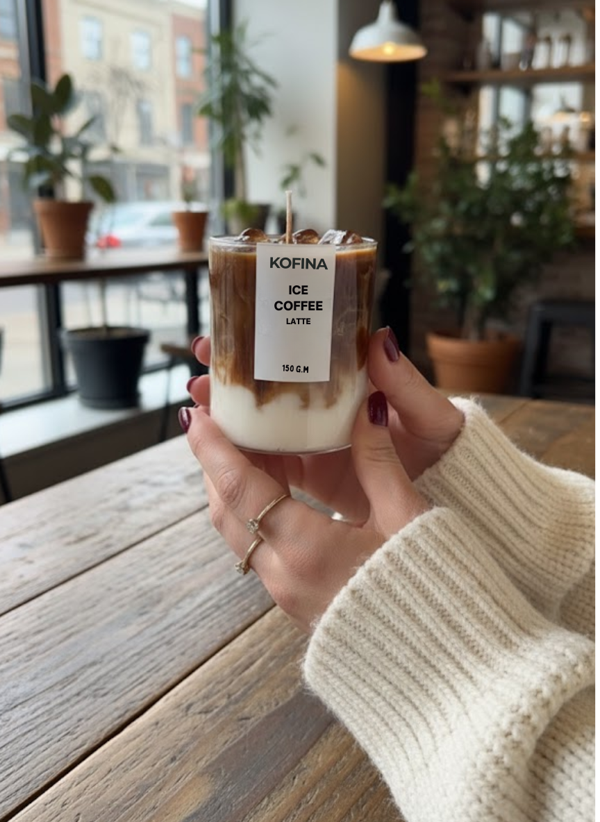 Iced Coffee Candle – – Coffee Scented Candle
