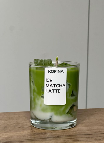 Iced Matcha Latte Candle – Coffee Scented Candle
