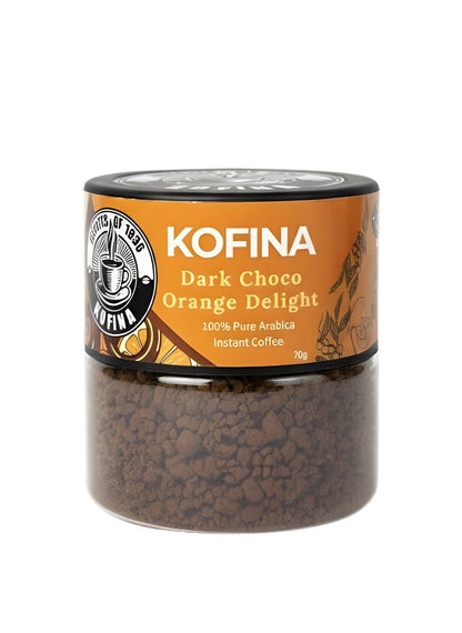 Kofina Dark Choco Orange Delight – Premium Flavoured Instant Coffee