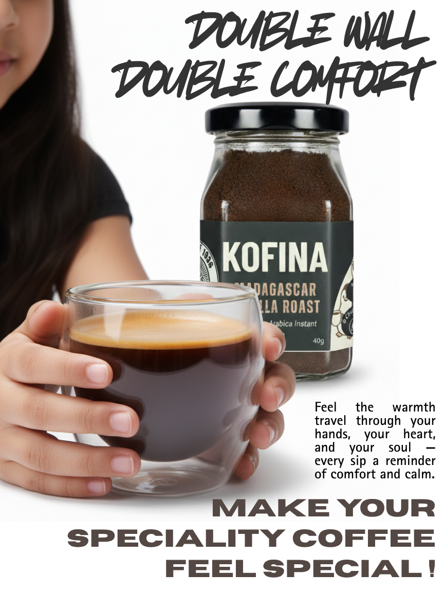 Double Walled Glass, 250 ml